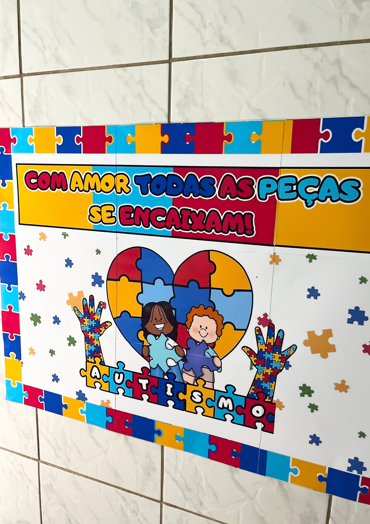 Painel Dia do Autismo