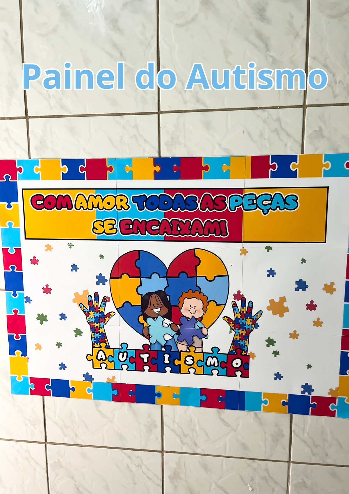 Painel Dia do Autismo