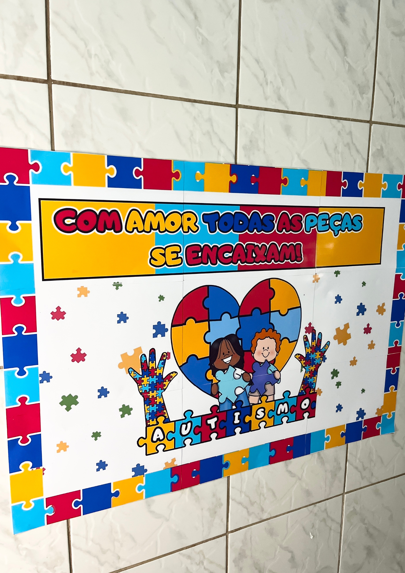 Painel Dia do Autismo