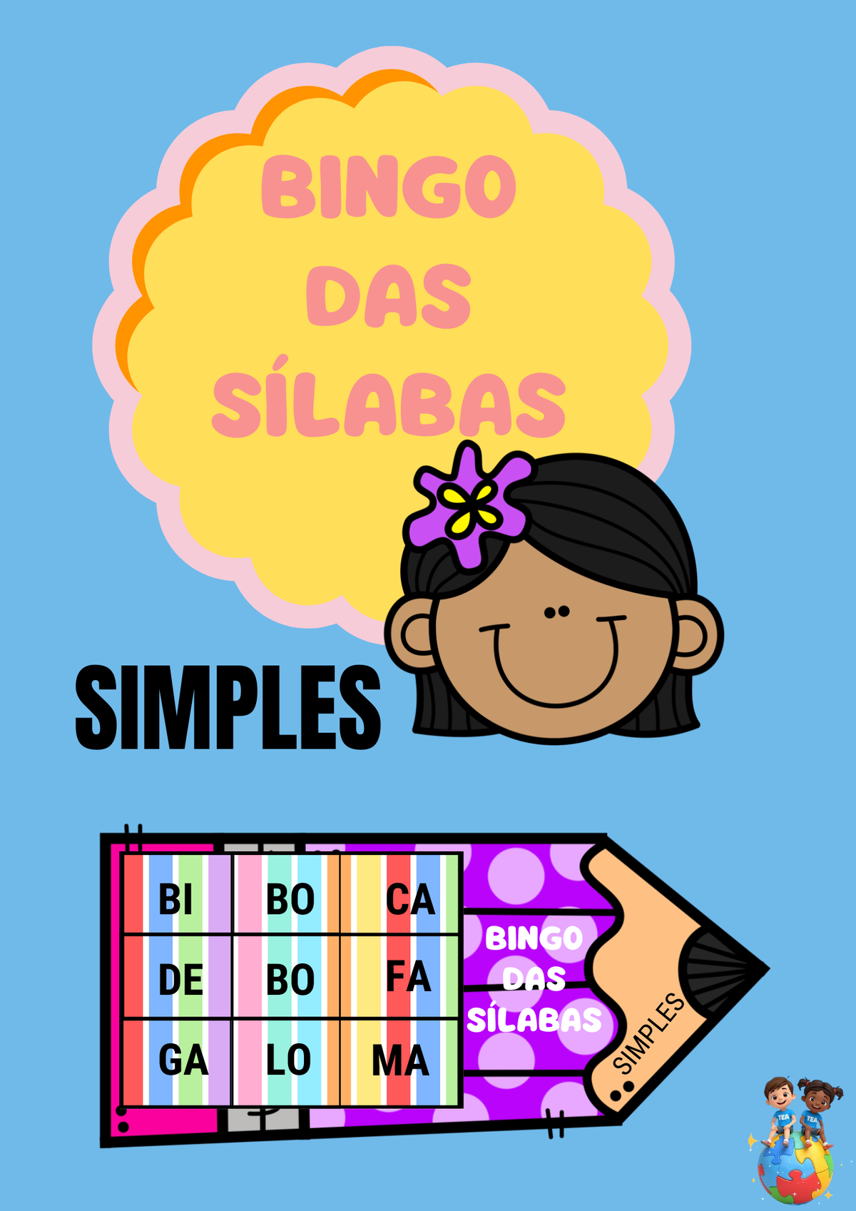 Bingo de Sílabas Simples