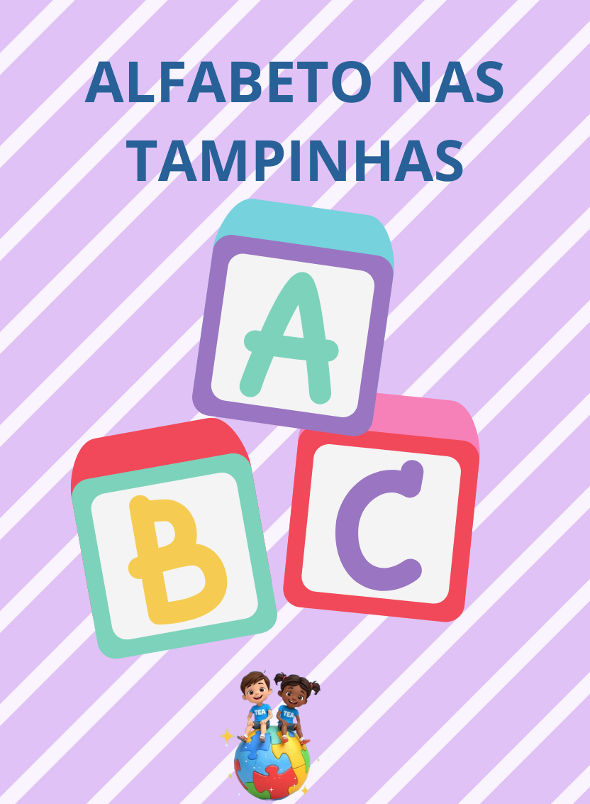 Alfabeto de Tampinhas